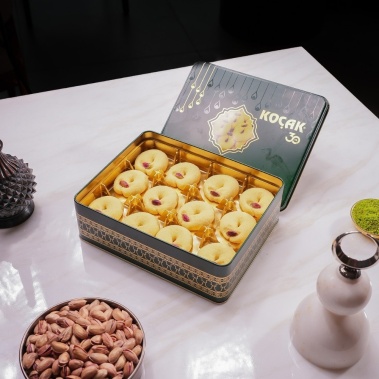 METAL KUTU SADE KURABİYE 750 GR